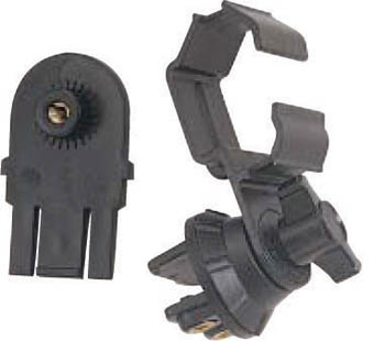 Sujetador de linterna para casco