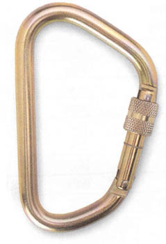 Mosquetón tipo D extra grande marca Omega Pacific